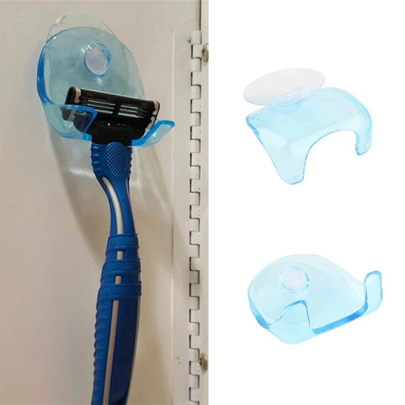 New Plastic Shaver Hanging Rack Clear Storage Shelf Bathroom Razor Holder Suction Cup Shelf Organizer Sucked Type Storage Rack
New Plastic Shaver Hanging Rack Clear Storage Shelf Bathroom Razor Holder Suction Cup Shelf Organizer Sucked Type Storage Rack