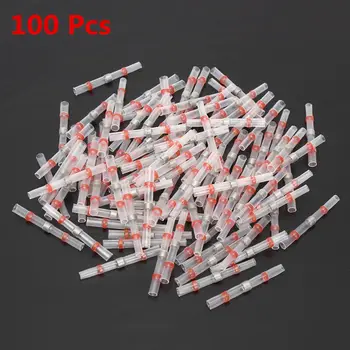 100pcs AWG 22-18GA Red Heat Shrink Connectors Solder Sleeve Seal Wire Splice Butt Connector Terminals
100pcs AWG 22-18GA Red Heat Shrink Connectors Solder Sleeve Seal Wire Splice Butt Connector Terminals