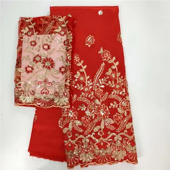 African Lace Fabric 2018 High Quality Latest George Lace Fabric with Sequins lace red Lace Fabric For Wedding dress WH73-31
African Lace Fabric 2018 High Quality Latest George Lace Fabric with Sequins lace red Lace Fabric For Wedding dress WH73-31