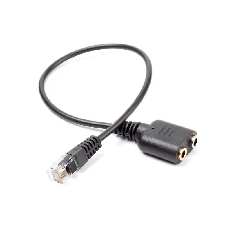 1PC 25cm Dual 3.5mm Audio Jack Female to Male RJ9 Plug Adapter Convertor Cable PC Computer Headset Telephone Using
1PC 25cm Dual 3.5mm Audio Jack Female to Male RJ9 Plug Adapter Convertor Cable PC Computer Headset Telephone Using
