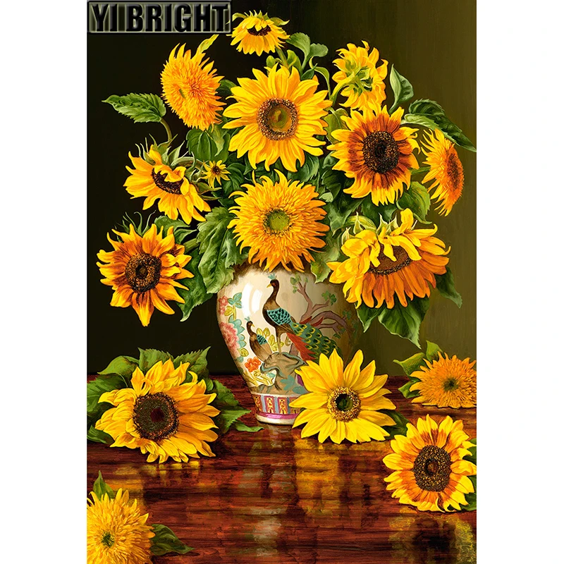 3D Square/Round Drill,5D DIY Diamond Painting "Blooming Sunflower" Diamond Embroidery Cross Stitch Rhinestone Decoration GT
3D Square/Round Drill,5D DIY Diamond Painting "Blooming Sunflower" Diamond Embroidery Cross Stitch Rhinestone Decoration GT