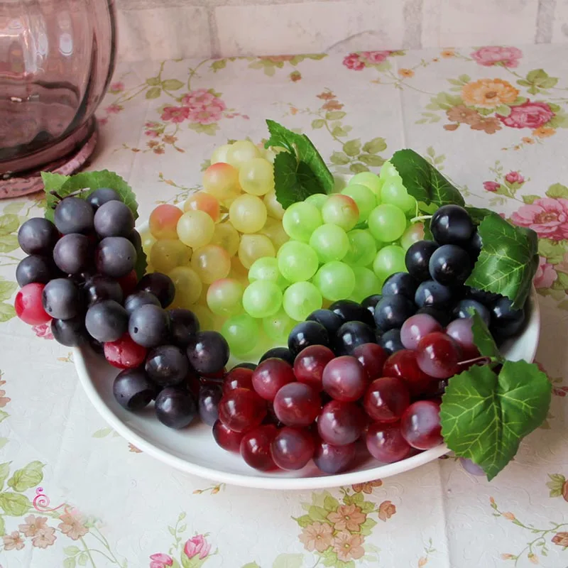 Artificial Fruits Soft Grapes DIY Plastic Fake Fruit Christmas Home Wedding Decoration 5 Strings 36pcs Grapes
Artificial Fruits Soft Grapes DIY Plastic Fake Fruit Christmas Home Wedding Decoration 5 Strings 36pcs Grapes