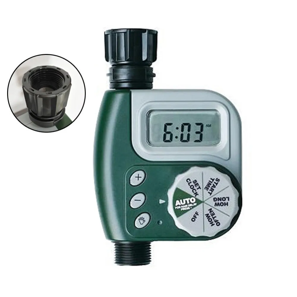 Garden Watering Timer Automatic Electronic Water Timer Home Garden Irrigation Timer Controller System Auto Spray Irrigator
Garden Watering Timer Automatic Electronic Water Timer Home Garden Irrigation Timer Controller System Auto Spray Irrigator