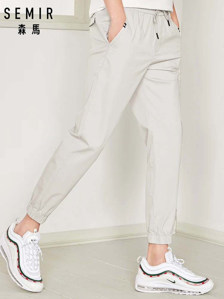 SEMIR Casual Pants Men Cropped Summer New Men Thin Pants Korean Trends cotton Pants
SEMIR Casual Pants Men Cropped Summer New Men Thin Pants Korean Trends cotton Pants