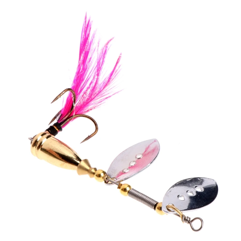 1PC Metal Fishing Lure Sequins Spinner Spoon Baits Feather Fishhook Tackle 8.7cm 9g
1PC Metal Fishing Lure Sequins Spinner Spoon Baits Feather Fishhook Tackle 8.7cm 9g