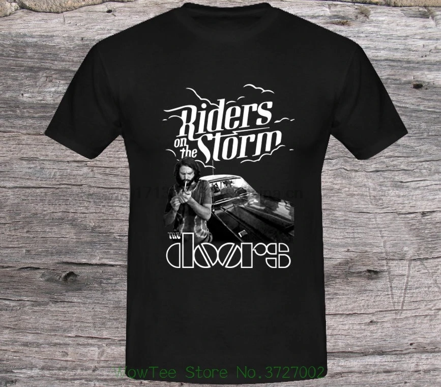 The Doors Riders On The Strom Jim Morrison Men Black T-shirt Size S - To - Xxl Printed Round Men Tshirt Cheap Price 
The Doors Riders On The Strom Jim Morrison Men Black T-shirt Size S - To - Xxl Printed Round Men Tshirt Cheap Price