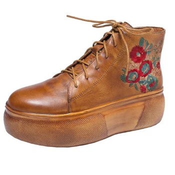 Flowers Full Grain Natural Leather Women Handmade embroidery Rome Boots High Heels Round Toes Riding Equestrian Shoes For Women
Flowers Full Grain Natural Leather Women Handmade embroidery Rome Boots High Heels Round Toes Riding Equestrian Shoes For Women