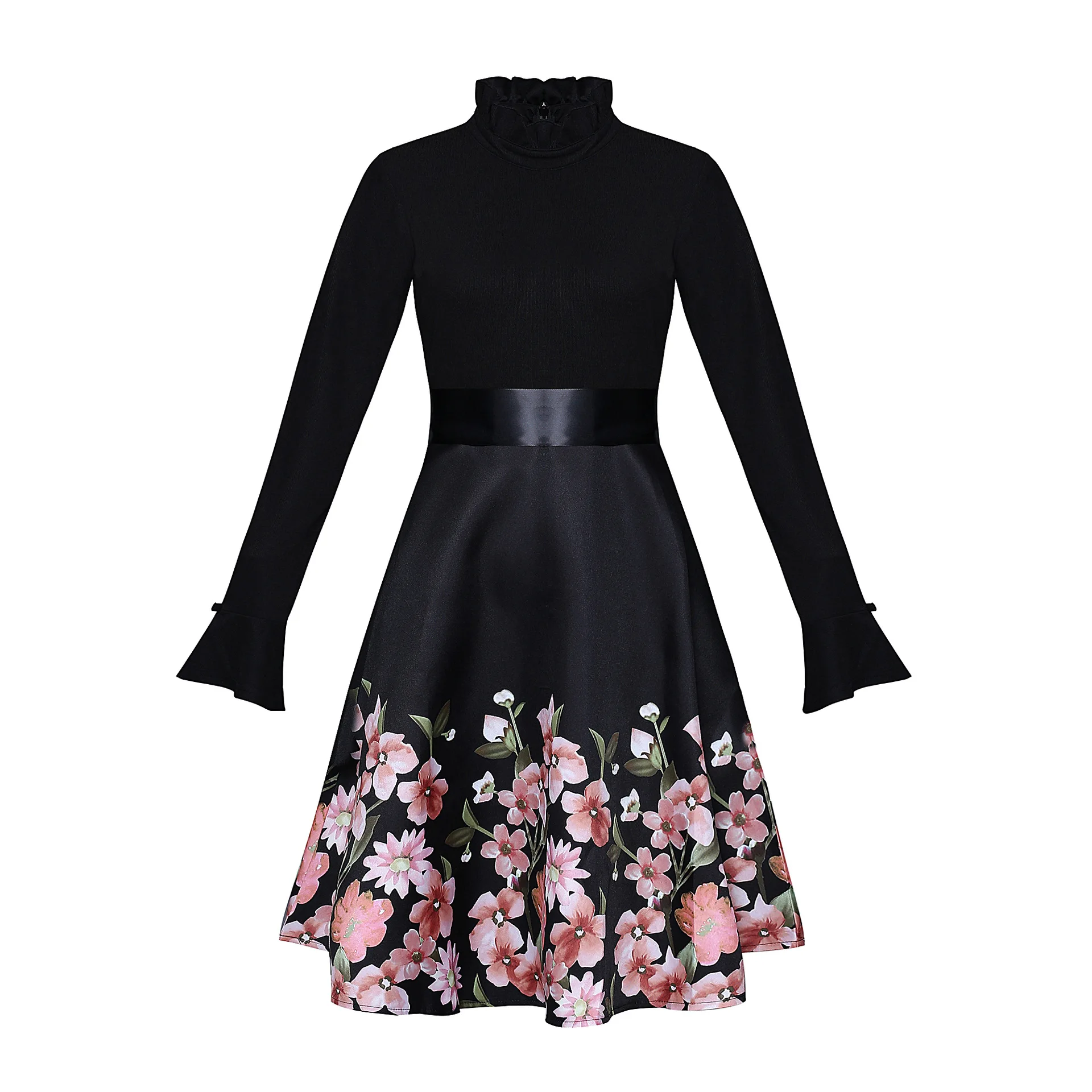 2018 Fall Dress Women Floral Print Long Sleeve Casual Fall Dresses Elegant Ladies Vestidos Stand Neck Female Party Bandage Dress
2018 Fall Dress Women Floral Print Long Sleeve Casual Fall Dresses Elegant Ladies Vestidos Stand Neck Female Party Bandage Dress