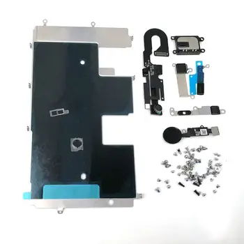 1set For iPhone 8 8 Plus Screen Assembly Metal Bracket Front Camera Flex Cable home button with screws ear speaker Replacement
1set For iPhone 8 8 Plus Screen Assembly Metal Bracket Front Camera Flex Cable home button with screws ear speaker Replacement