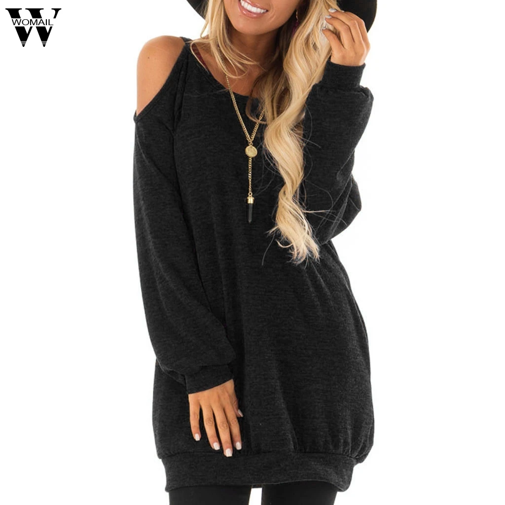 Womail high quality Plus Size t-shirt elegance harajuku Women Off Shoulder Long Sleeve T Shirt poleras de mujer moda 2019 Autumn
Womail high quality Plus Size t-shirt elegance harajuku Women Off Shoulder Long Sleeve T Shirt poleras de mujer moda 2019 Autumn