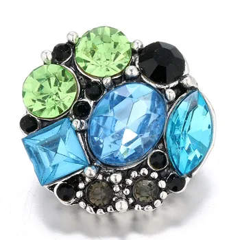 KZ1512 New Beauty round Blue/Green rhinestone metal 20mm snap buttons fit 18mm snap jewelry wholesale KZ1512
KZ1512 New Beauty round Blue/Green rhinestone metal 20mm snap buttons fit 18mm snap jewelry wholesale KZ1512
