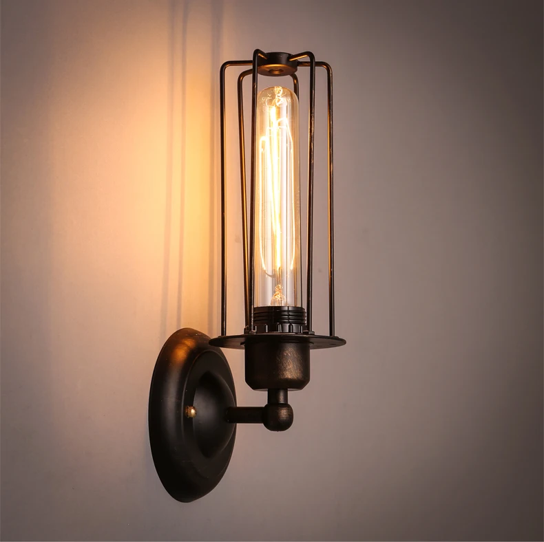Creative retro wall lights personality bar restaurant coffee director Di iron corridor warehouse single head wall lamps
Creative retro wall lights personality bar restaurant coffee director Di iron corridor warehouse single head wall lamps