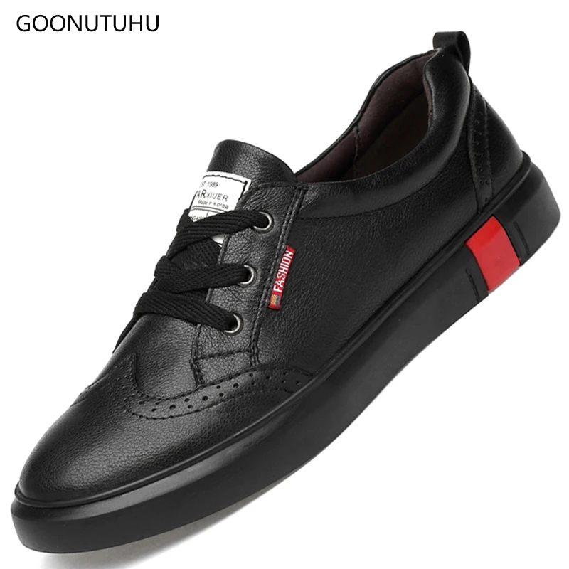 2019 fashion men's shoes causal genuine leather or mesh breathable shoe man black & white platform shoes for men big size 36-47
2019 fashion men's shoes causal genuine leather or mesh breathable shoe man black & white platform shoes for men big size 36-47