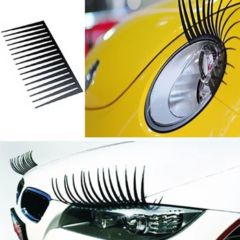 2Pcs Cute Lovely Car Headlight Eyelash Sticker 3D Decoration Truck Lighting Auto Decals Car Styling Exterior Accessories
2Pcs Cute Lovely Car Headlight Eyelash Sticker 3D Decoration Truck Lighting Auto Decals Car Styling Exterior Accessories