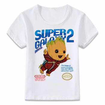 Kids Clothes T Shirt Baby Groot Guardians of The Galaxy Raccoon Super Mario Funny T-shirt for Boys and Girls Shirts Tee oal008
Kids Clothes T Shirt Baby Groot Guardians of The Galaxy Raccoon Super Mario Funny T-shirt for Boys and Girls Shirts Tee oal008
