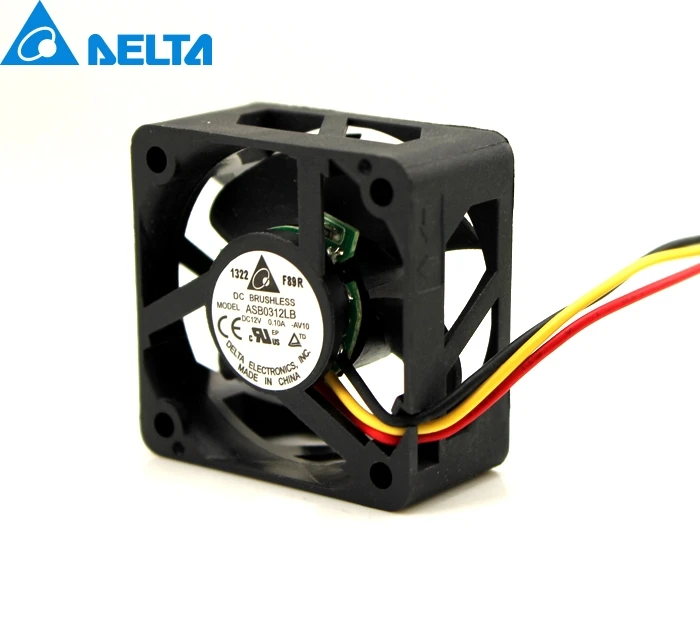 1pcs ASB0312LB the 3cm 3015 3*3*1.5CM 30*30*15MM fan 12V 0.10A with small fan cooling fan