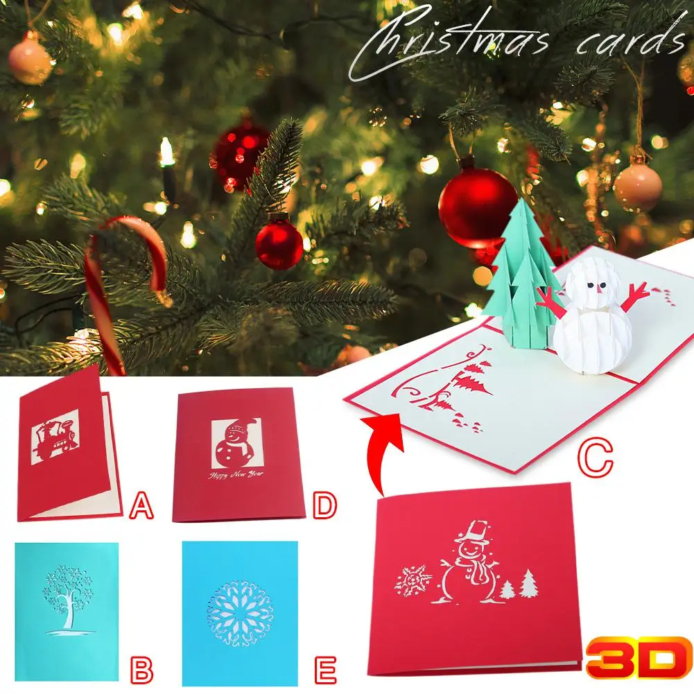 3D Innovative Christmas Greeting Card White Snowflake Three-dimensional Hollow Paper Sculpture Handmade Christmas Greeting Card
3D Innovative Christmas Greeting Card White Snowflake Three-dimensional Hollow Paper Sculpture Handmade Christmas Greeting Card
