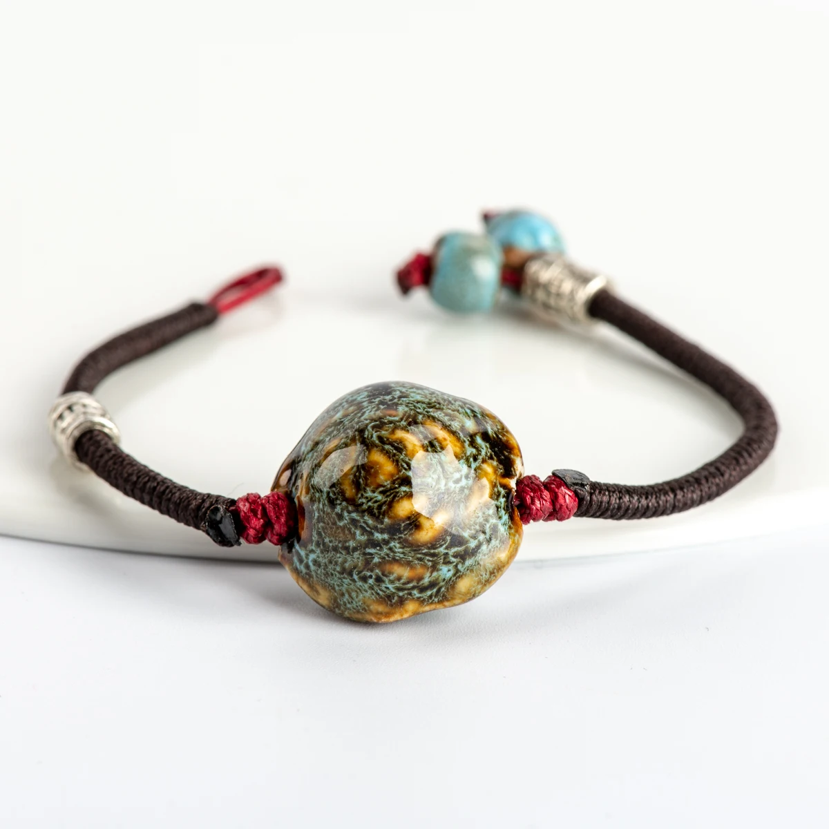 DIY Boho Ceramic Bracelets Handmade Bangle Boho Ceramic jewelry for women drop shipping #HY464
DIY Boho Ceramic Bracelets Handmade Bangle Boho Ceramic jewelry for women drop shipping #HY464