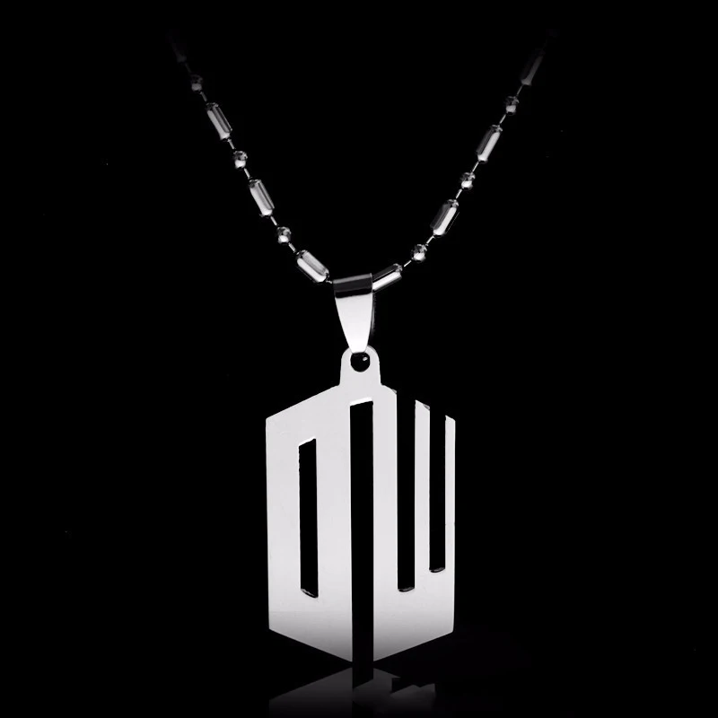 Movie Doctor Who Necklace Hollow-out Silver Stainless Steel Pendant Necklace Bamboo Chain Jewelry Christmas Gift For Men Women
Movie Doctor Who Necklace Hollow-out Silver Stainless Steel Pendant Necklace Bamboo Chain Jewelry Christmas Gift For Men Women