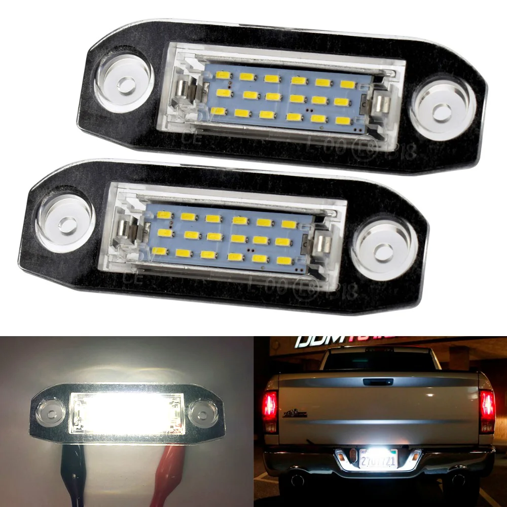 2pcs Car Led Number License Plate Light 12V For Volvo S80 XC90 S40 V60 XC60 S60 V70 C70 V50 XC70 Car Tuning Accessories
2pcs Car Led Number License Plate Light 12V For Volvo S80 XC90 S40 V60 XC60 S60 V70 C70 V50 XC70 Car Tuning Accessories