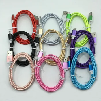 Nylon Micro USB Charger Cable Charging Data Sync Cord For Android Samsung Huawei Xiaomi Meizu Lenovo HTC LG Sony Nokia Tablet PC
Nylon Micro USB Charger Cable Charging Data Sync Cord For Android Samsung Huawei Xiaomi Meizu Lenovo HTC LG Sony Nokia Tablet PC