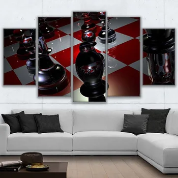 Modern Paintings Decorative 5 Panels Chess Canvas Art Prints Wall Picture For Home Decoration Unframed Painting Kids Room
Modern Paintings Decorative 5 Panels Chess Canvas Art Prints Wall Picture For Home Decoration Unframed Painting Kids Room