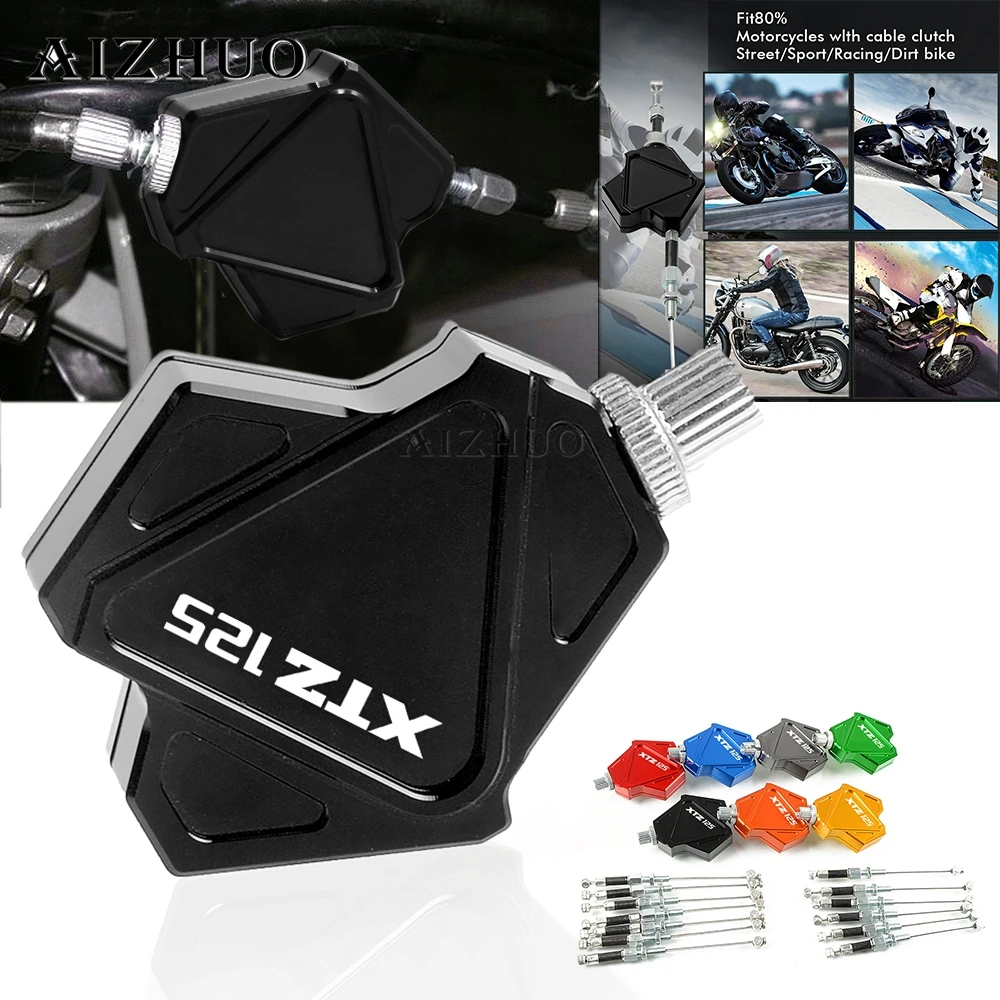 Motorcycle Accessories CNC Aluminum Stunt Clutch Lever Easy Pull Cable System For Yamaha XTZ125 XTZ 125 2014 2015
Motorcycle Accessories CNC Aluminum Stunt Clutch Lever Easy Pull Cable System For Yamaha XTZ125 XTZ 125 2014 2015