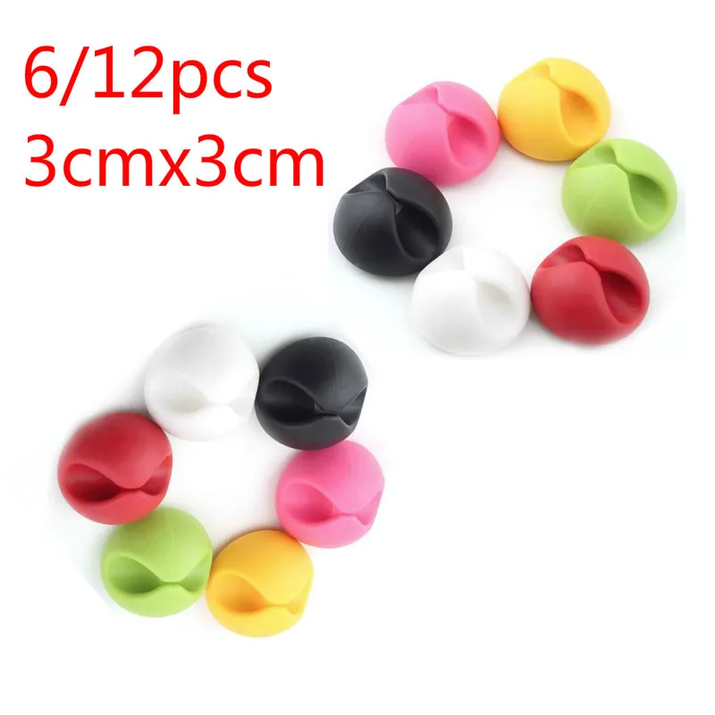 6/12pcs Solid Desk Set Wire Clip Organizer Office Accessories Bobbin Winder Wrap Cord Cable Manager For Mouse USB Keyboard Lines
6/12pcs Solid Desk Set Wire Clip Organizer Office Accessories Bobbin Winder Wrap Cord Cable Manager For Mouse USB Keyboard Lines