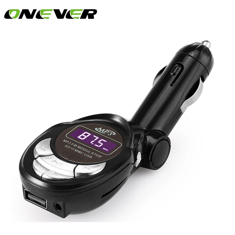 Handfree Car MP3 Player Wireless FM Transmitter Modulator USB SD CD MMC Remote Auto AUX Audio Adapter For Phone MP3
Handfree Car MP3 Player Wireless FM Transmitter Modulator USB SD CD MMC Remote Auto AUX Audio Adapter For Phone MP3