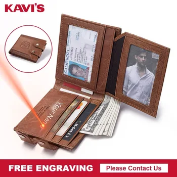 KAVIS High Quality 100% Genuine Leather Men Wallet Coin Purse Small Walet Portomonee PORTFOLIO for Male Mini Card Holder Fashion
KAVIS High Quality 100% Genuine Leather Men Wallet Coin Purse Small Walet Portomonee PORTFOLIO for Male Mini Card Holder Fashion