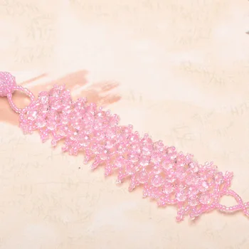 (10pcs/bag)Wedding Jewelry Luxury Full Crystal Beads Rhinestones Bracelets for Women Bride Stretch Rope Wide Bracelets & Bangles
(10pcs/bag)Wedding Jewelry Luxury Full Crystal Beads Rhinestones Bracelets for Women Bride Stretch Rope Wide Bracelets & Bangles