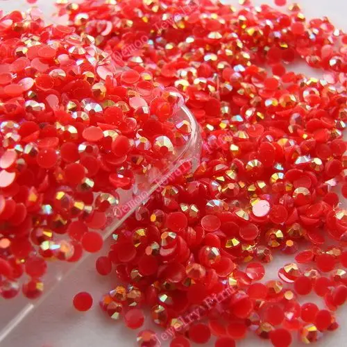 Light Siam/Red AB 2mm,3mm,4mm Nail Art Resin Jelly Rhinestone Round Flatback For DIY Nail Art Accessories
Light Siam/Red AB 2mm,3mm,4mm Nail Art Resin Jelly Rhinestone Round Flatback For DIY Nail Art Accessories