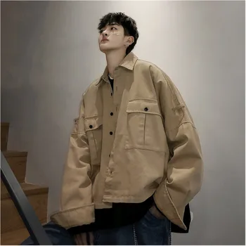 Men's jacket new summer 2019 slim plaid monochromatic short style jacket loose casual lapel personality youth men's wear
Men's jacket new summer 2019 slim plaid monochromatic short style jacket loose casual lapel personality youth men's wear