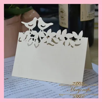 New Design Hot Sale Delicate Fancy Love Birds Carved Pattern Wedding Party Decorations Laser Cut Table Place Cards
New Design Hot Sale Delicate Fancy Love Birds Carved Pattern Wedding Party Decorations Laser Cut Table Place Cards