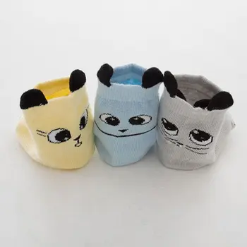 2019 Cotton Newborn Socks Cartoon Baby Socks No-slip Infant Socks