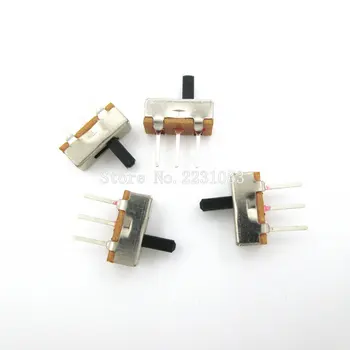 20PCS/Lot Interruptor on-off mini Slide Switch SS12D00 SS12D00G4 3pin 1P2T toggle switch Handle length:4MM
20PCS/Lot Interruptor on-off mini Slide Switch SS12D00 SS12D00G4 3pin 1P2T toggle switch Handle length:4MM