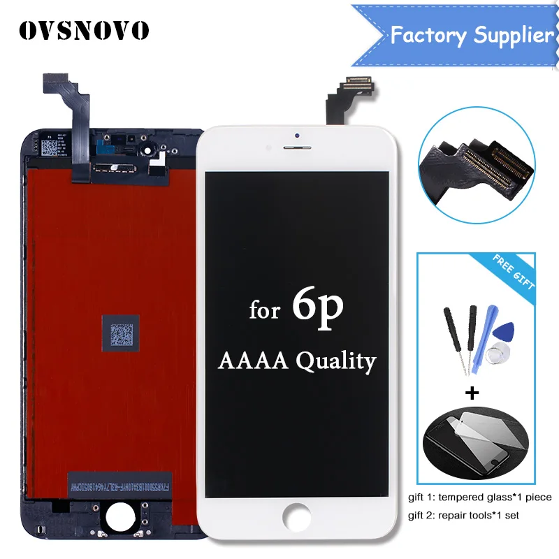 Great AAA+++ LCD Screen For iPhone 6p 6 Plus Display Touch Screen with Original Digitizer Assembly Parts + tools +Tempered Glass
Great AAA+++ LCD Screen For iPhone 6p 6 Plus Display Touch Screen with Original Digitizer Assembly Parts + tools +Tempered Glass