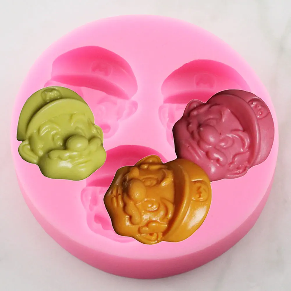 3D Super Mario Cartoon Silicone Molds Fondant Cake Chocolate Candy Mould Cake Decorating Tools Kitchen Accessories
3D Super Mario Cartoon Silicone Molds Fondant Cake Chocolate Candy Mould Cake Decorating Tools Kitchen Accessories