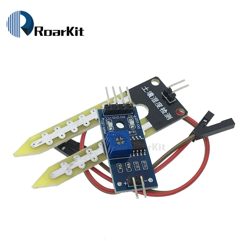 Smart Electronics Soil Moisture Hygrometer Detection Humidity Sensor Module For arduino Development Board DIY Robot Smart Car
Smart Electronics Soil Moisture Hygrometer Detection Humidity Sensor Module For arduino Development Board DIY Robot Smart Car