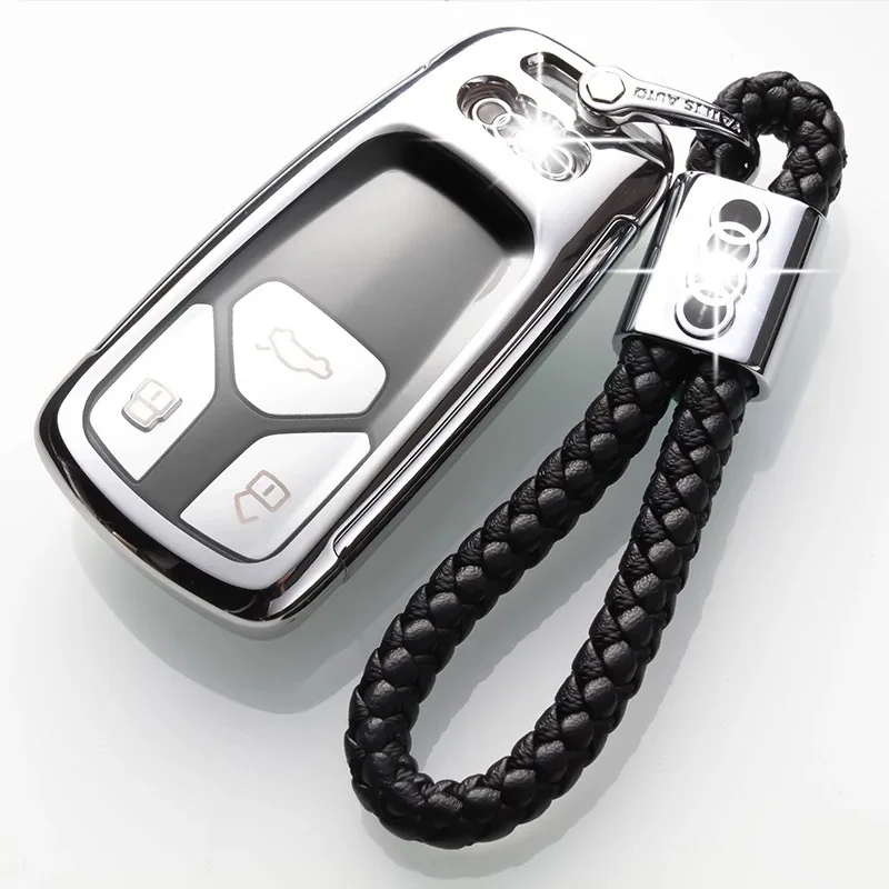TPU Car Key Case Bag Protector for Audi A4 B9 A5 Q7 Car Key protector Bag for Audi S4 S5 TTS
TPU Car Key Case Bag Protector for Audi A4 B9 A5 Q7 Car Key protector Bag for Audi S4 S5 TTS