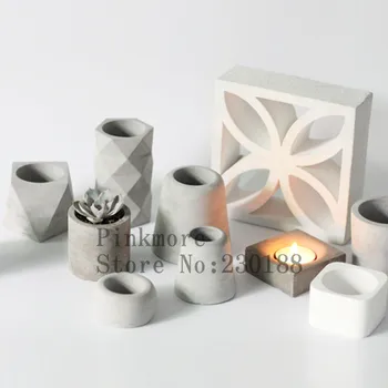 DIY Succulent planter flowerpot silicone molds concrete flowerpot garden planters Mould cement planter mold
DIY Succulent planter flowerpot silicone molds concrete flowerpot garden planters Mould cement planter mold