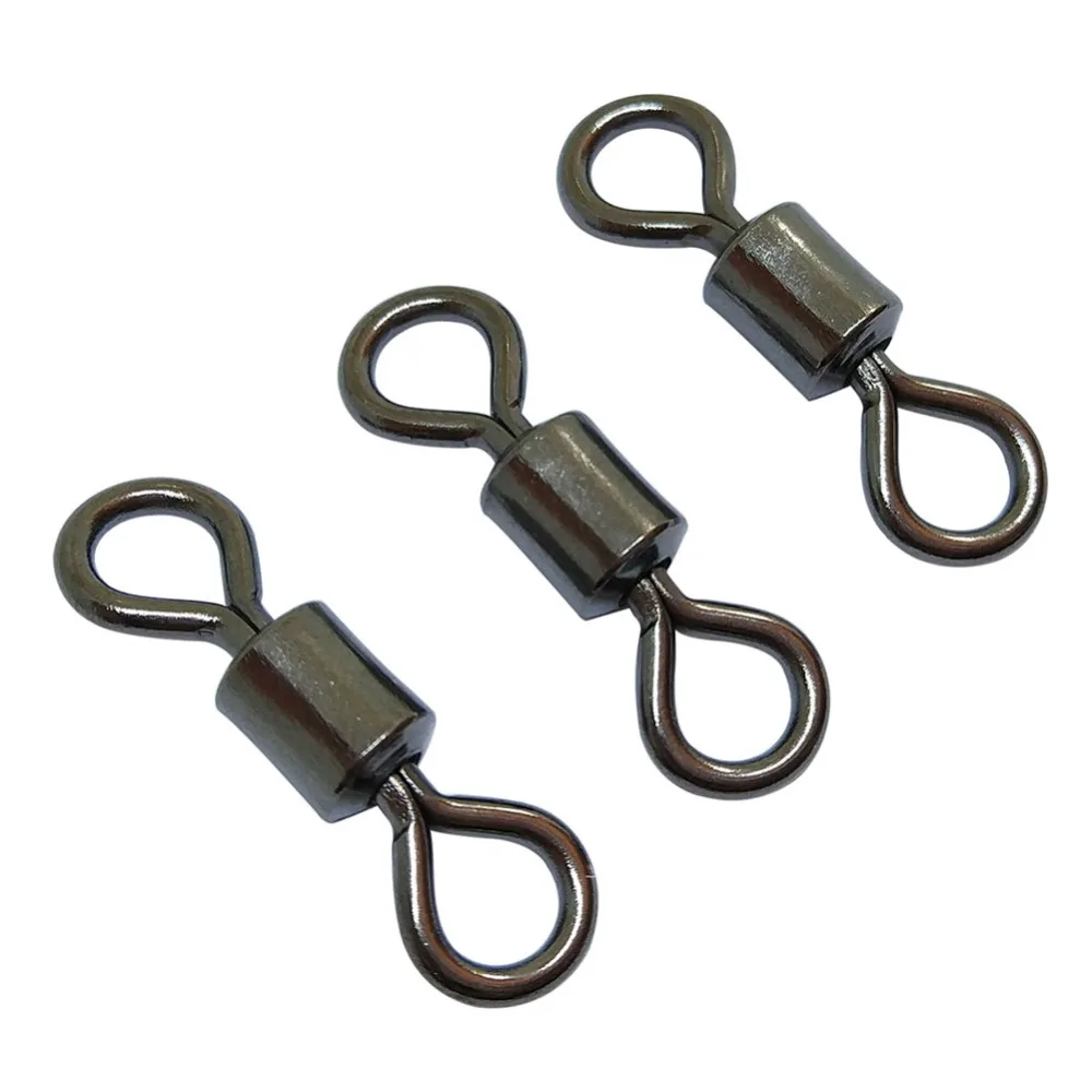 200/500/1000PCS Fishing Rolling Barrel Fishing Swivel Stainless Steel Strength Saltwater Freshwater Bass Fishing Lure Connector
200/500/1000PCS Fishing Rolling Barrel Fishing Swivel Stainless Steel Strength Saltwater Freshwater Bass Fishing Lure Connector