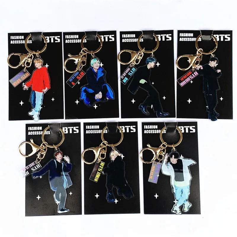 Acrylic Kpop Keychain Bangtan Boys MAP OF SOUL PERSONA New Album J-HOPE V SUGA JIN RM JIMIN Keyring Accessories HF204
Acrylic Kpop Keychain Bangtan Boys MAP OF SOUL PERSONA New Album J-HOPE V SUGA JIN RM JIMIN Keyring Accessories HF204