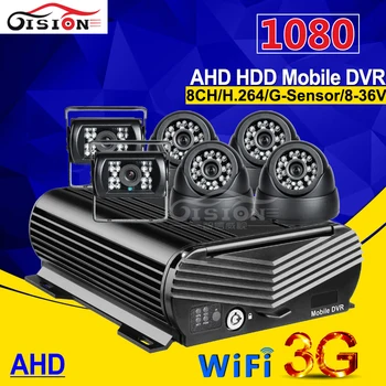 6PCS 2.0MP HD AHD Car Camera kits 8CH 1080 3G GPS Wifi Hard Disk AHD Mobile Dvr Remote Online Video IOS/Android /PC Player Mdvr
6PCS 2.0MP HD AHD Car Camera kits 8CH 1080 3G GPS Wifi Hard Disk AHD Mobile Dvr Remote Online Video IOS/Android /PC Player Mdvr