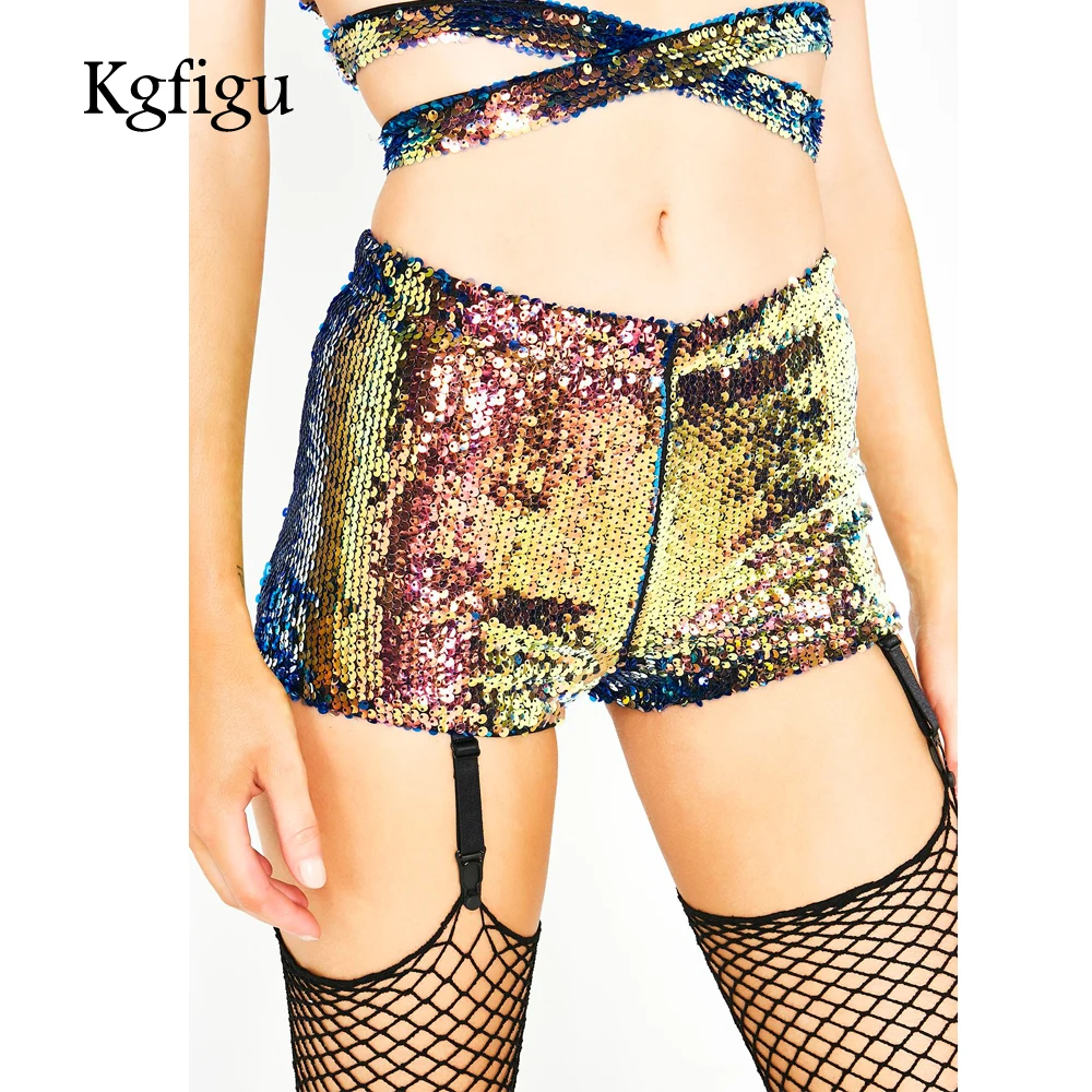 KGFIGU women sequin shorts 2019 New Arrivals luxury glitter short shorts casual high street style outfits Girl's clothing
KGFIGU women sequin shorts 2019 New Arrivals luxury glitter short shorts casual high street style outfits Girl's clothing