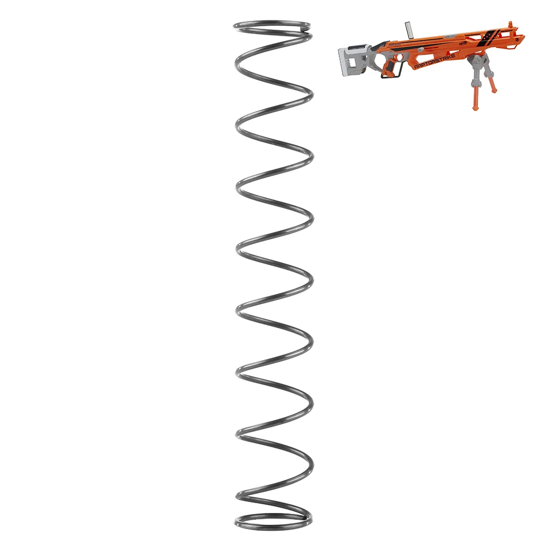 NFstrike 12KG Upgraded Modified Spring for Nerf N-Strike Elite AccuStrike RaptorStrike - Black 
NFstrike 12KG Upgraded Modified Spring for Nerf N-Strike Elite AccuStrike RaptorStrike - Black
