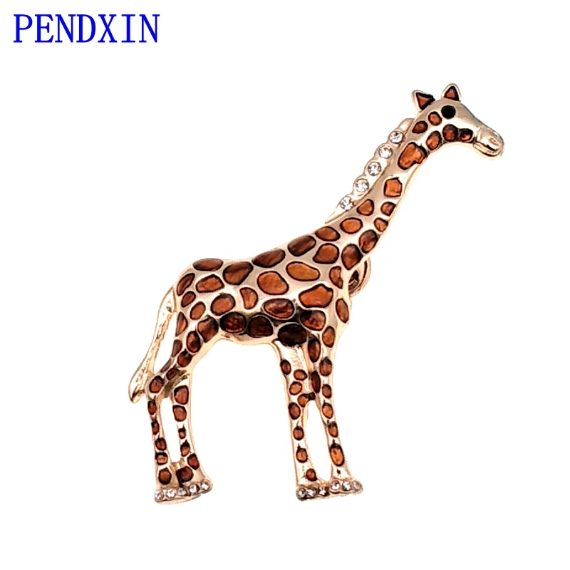 Giraffe brooch female crystal animal design brooch fashion jewelry enamel brooch high quality
Giraffe brooch female crystal animal design brooch fashion jewelry enamel brooch high quality