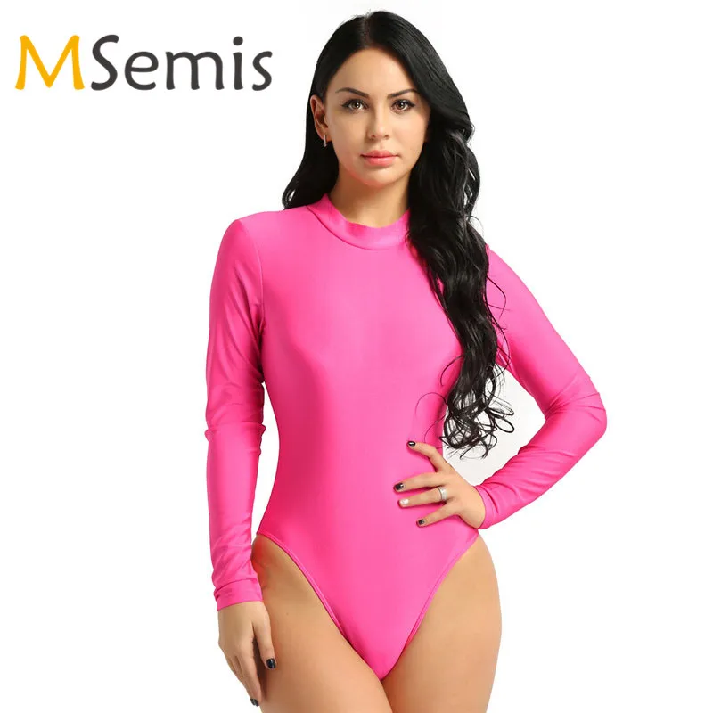 Ballet Leotard Women Bodysuit for Dancing One Piece Long Sleeve Stand Collar Stretchy Leotard Women Bodysuit Gymnastic Swimsuit
Ballet Leotard Women Bodysuit for Dancing One Piece Long Sleeve Stand Collar Stretchy Leotard Women Bodysuit Gymnastic Swimsuit