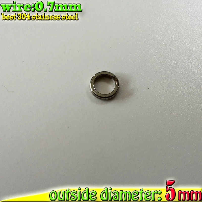 free shipping split rings 0.7mm*5mm 50pcs the best quality 304 stainless steel Strengthen the hardness
free shipping split rings 0.7mm*5mm 50pcs the best quality 304 stainless steel Strengthen the hardness