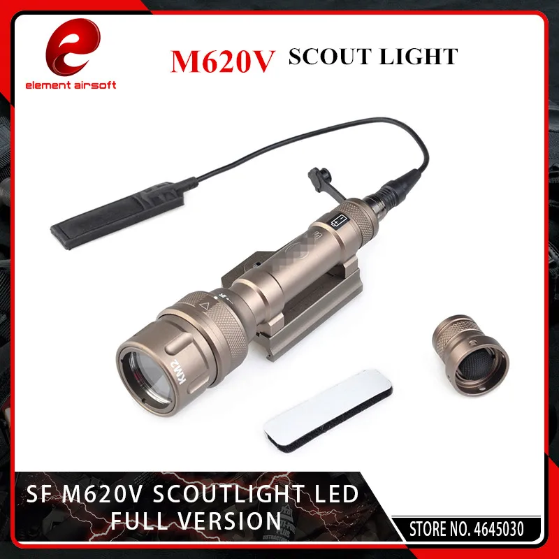 Element Airsoft M620 M620V Тактический винтовочный Скаут светильник полная версия Strobe Flash с